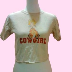 Brandy Melville cowgirl tee